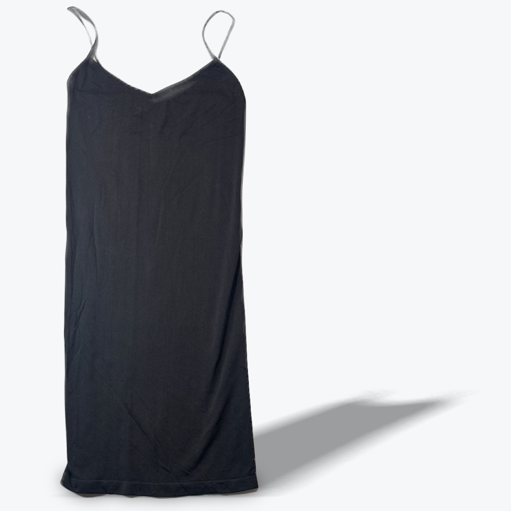 Intimately Free People Slip Dress Seamless Black Adjustable Straps XS/S USA